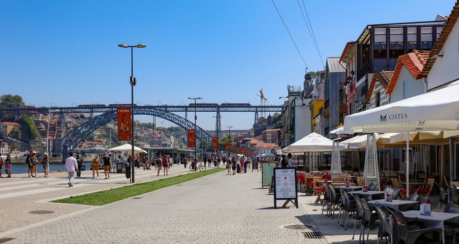 Vila Nova de Gaian puolelta - Porto